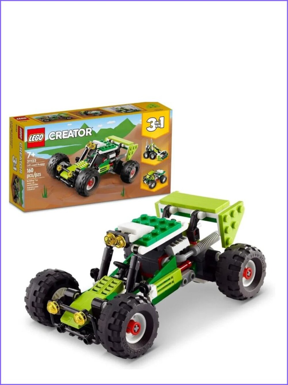 Lego Creator 3in1 Off-Road Buggy 31123   New In Box